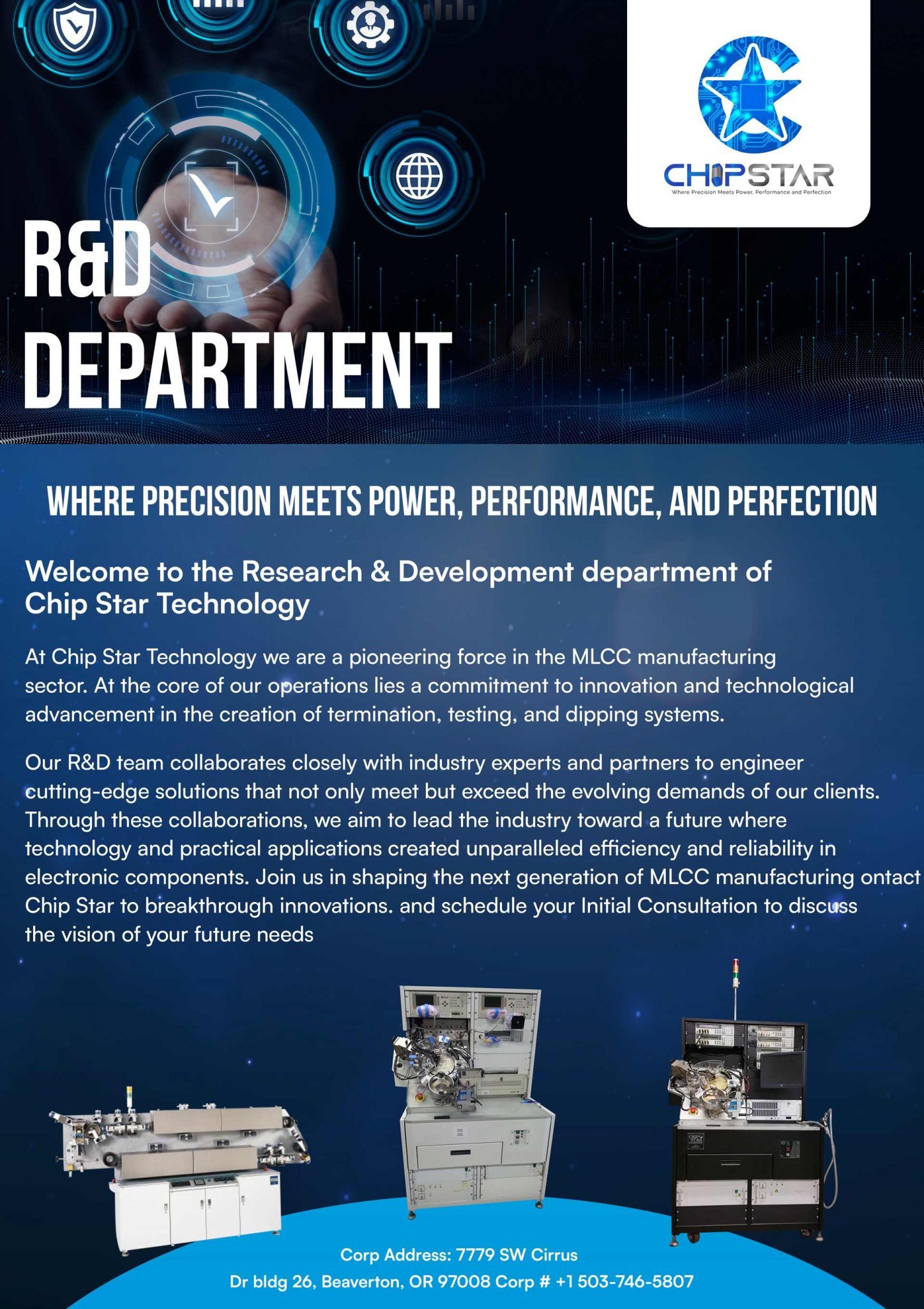 R&D – ChipStar Technology